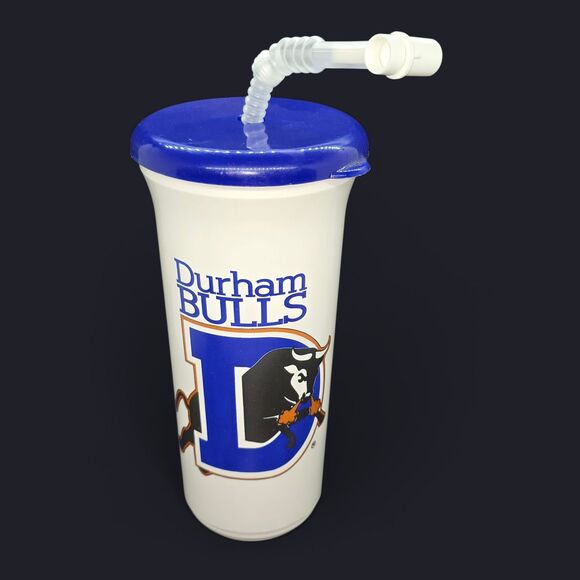 1995 Inaugural Season Durham Bulls 8" 32oz Tumbler Sport Quart Great Condition - Picture 1 of 12